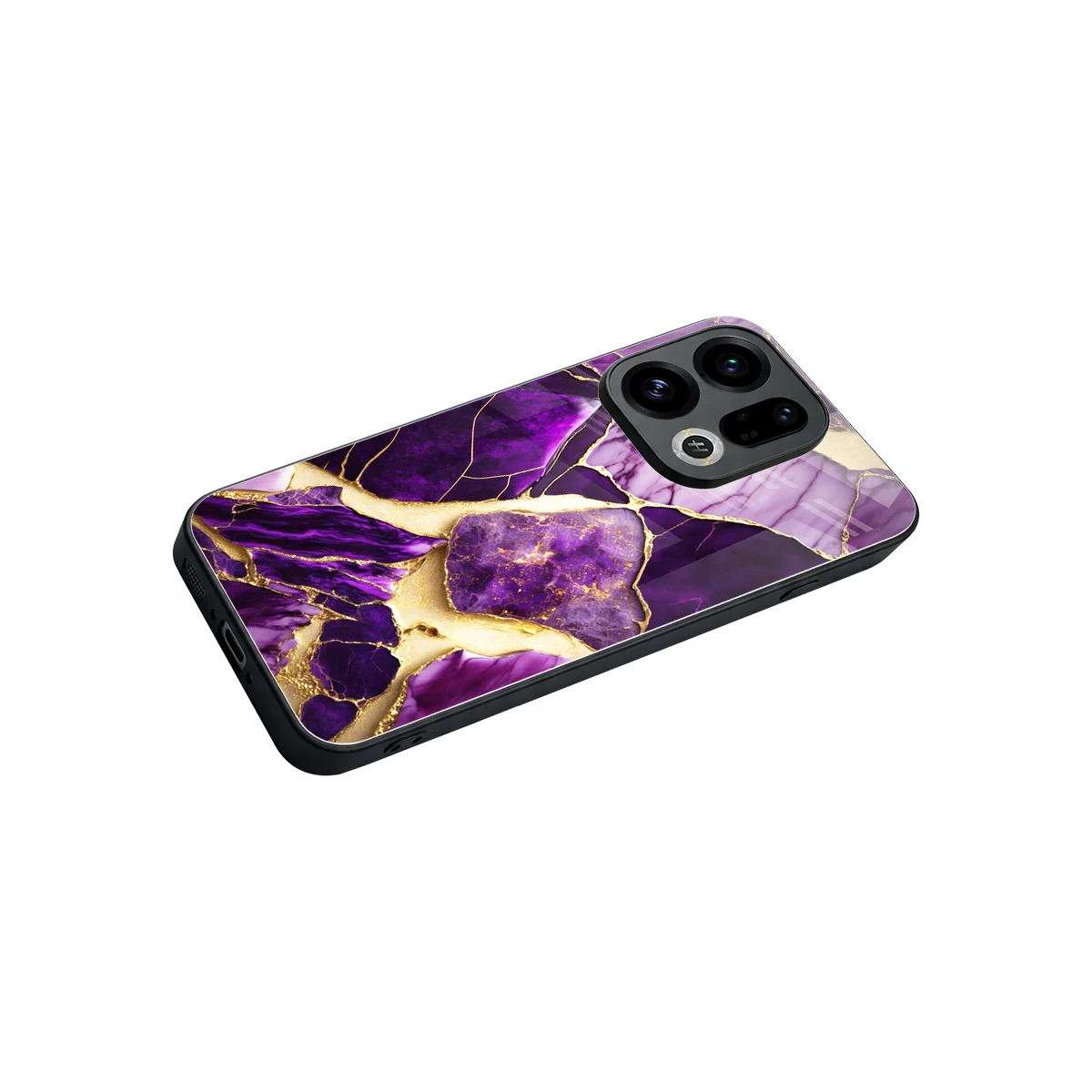 Regal Quartz stylish phone case for oppo find x9 | glossy glass and slim fit