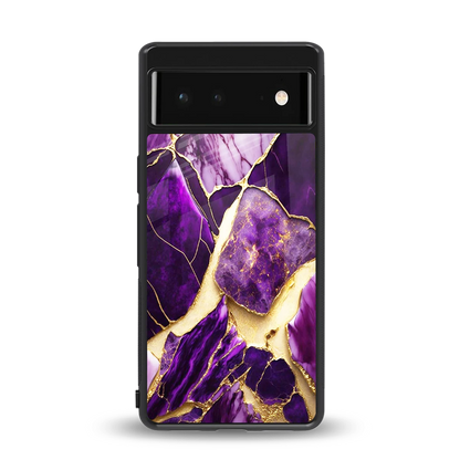 Regal Quartz back phone cover | glass case for google pixel 6a