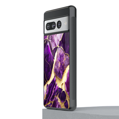 Regal Quartz stylish phone case for google pixel 7 pro | glossy glass and slim fit