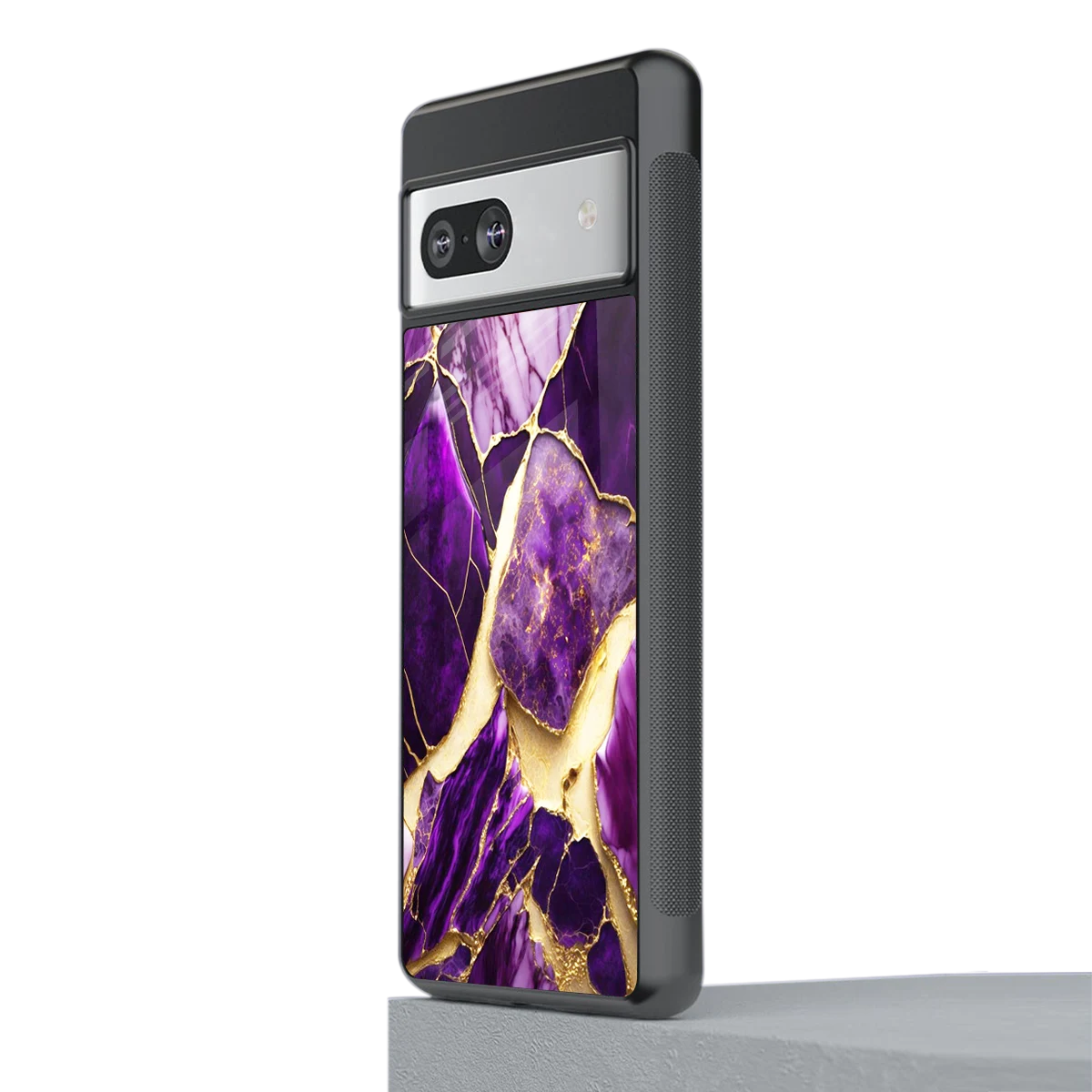 Regal Quartz stylish phone case for google pixel 7a | glossy glass and slim fit