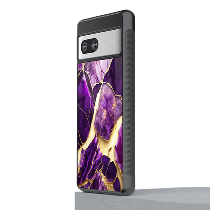 Regal Quartz stylish phone case for google pixel 7 | glossy glass and slim fit