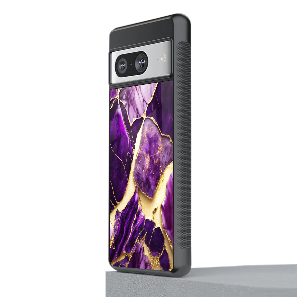 Regal Quartz stylish phone case for google pixel 8 | glossy glass and slim fit