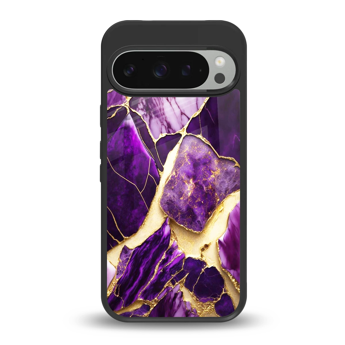 Regal Quartz back phone cover | glass case for google pixel 9 pro