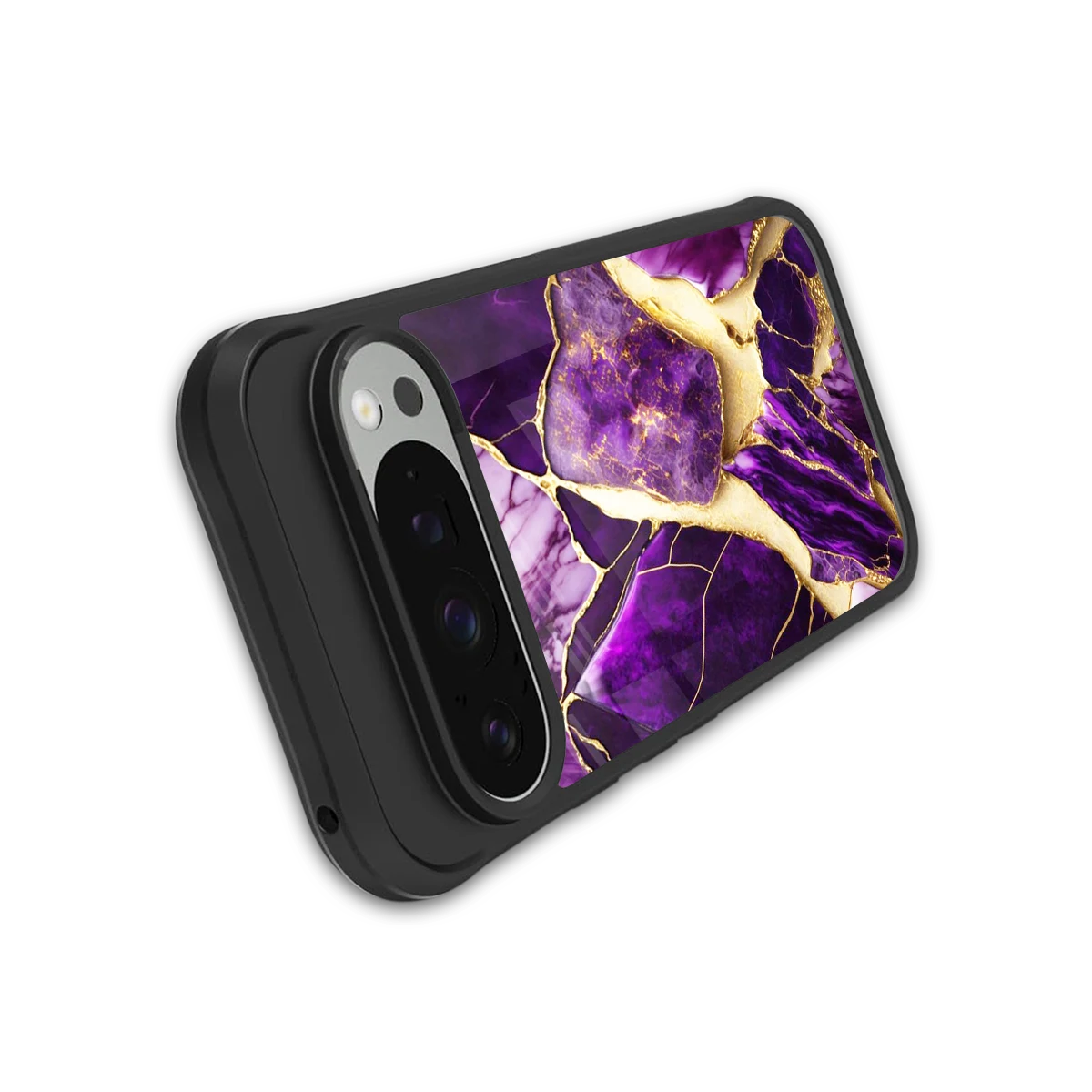 Regal Quartz stylish phone case for google pixel 9 pro | glossy glass and slim fit