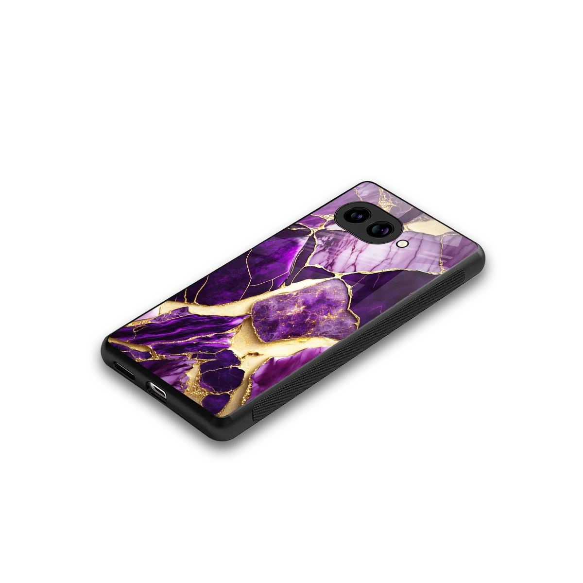 Regal Quartz stylish phone case for google pixel 10a | glossy glass and slim fit