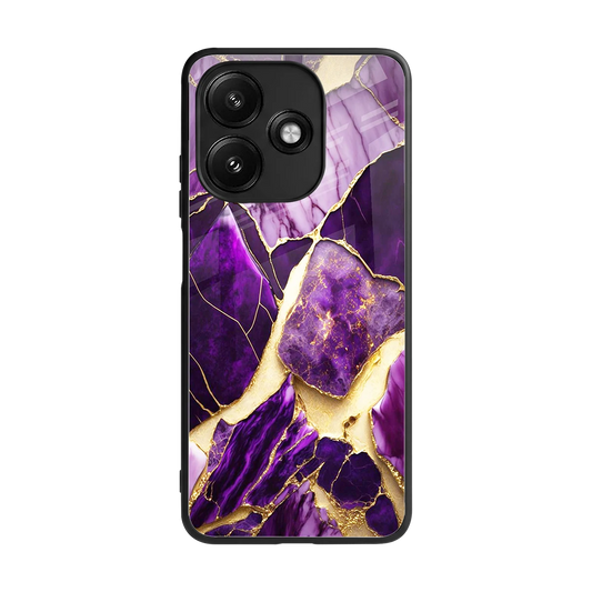 Regal Quartz back phone cover | glass case for redmi 12 5g