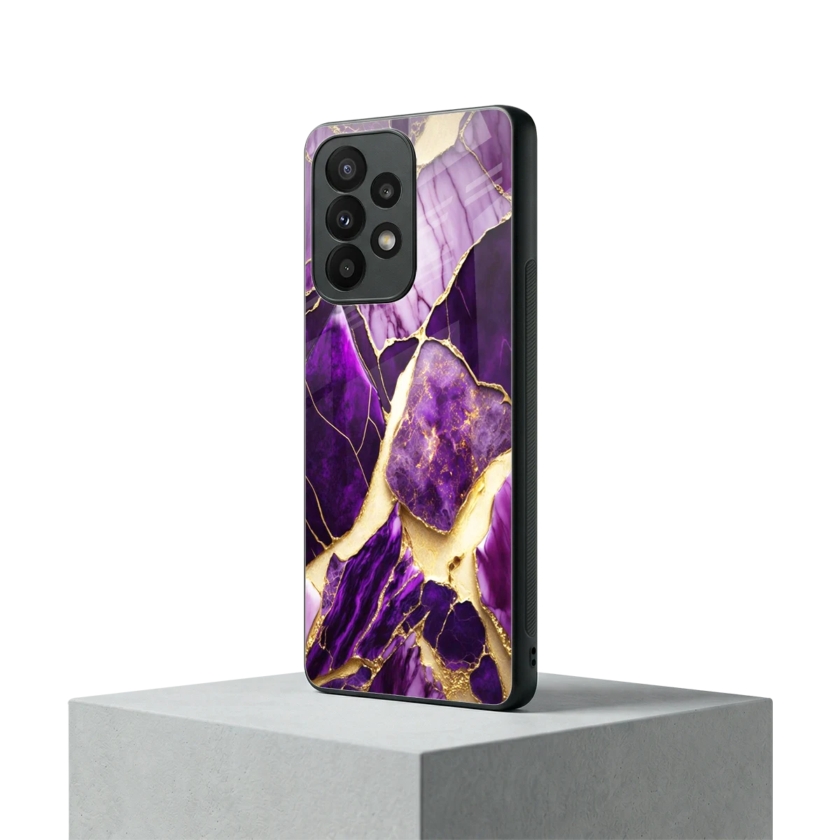 Regal Quartz samsung galaxy a23 mobile cover | shockproof glass phone case
