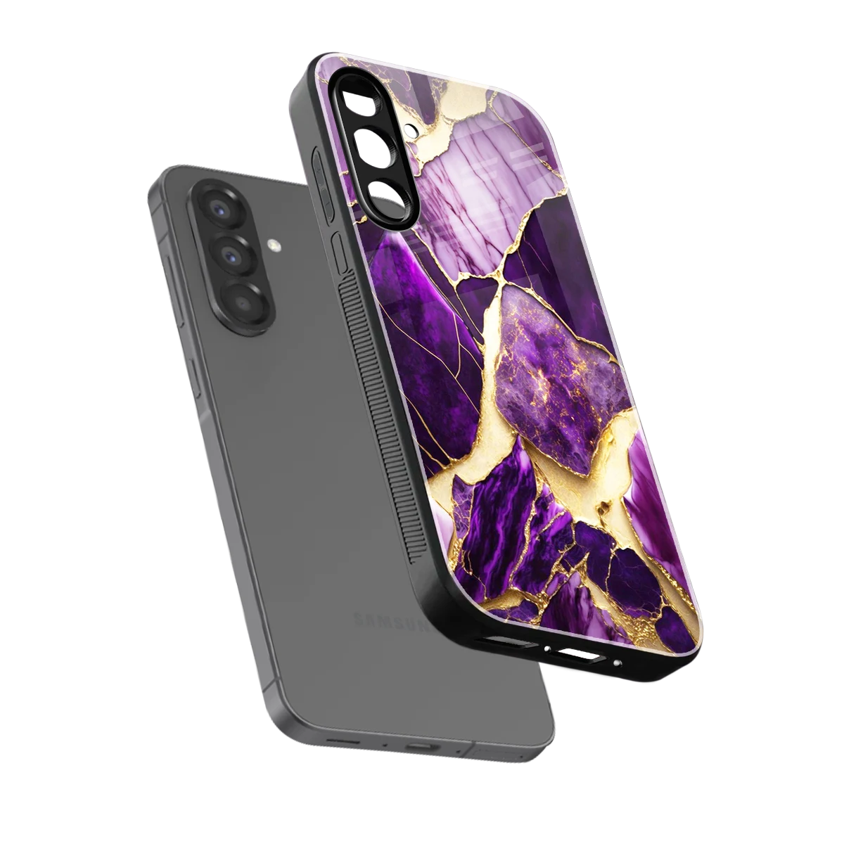Regal Quartz sleek samsung galaxy a17 5g cover with tempered glass back and TPU edges