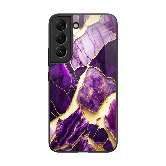 Regal Quartz back phone cover | glass case for samsung galaxy s22