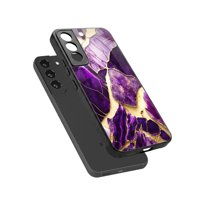 Regal Quartz sleek samsung galaxy s22 cover with tempered glass back and TPU edges