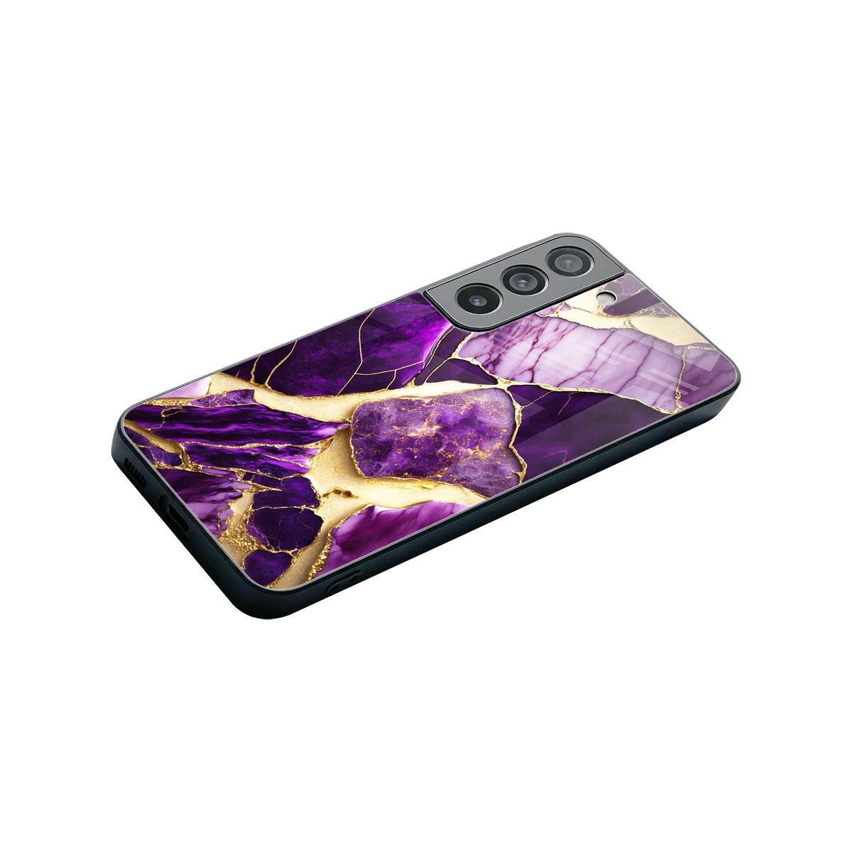 Regal Quartz stylish phone case for samsung galaxy s22 | glossy glass and slim fit