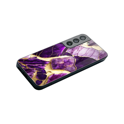 Regal Quartz stylish phone case for samsung galaxy s22 | glossy glass and slim fit