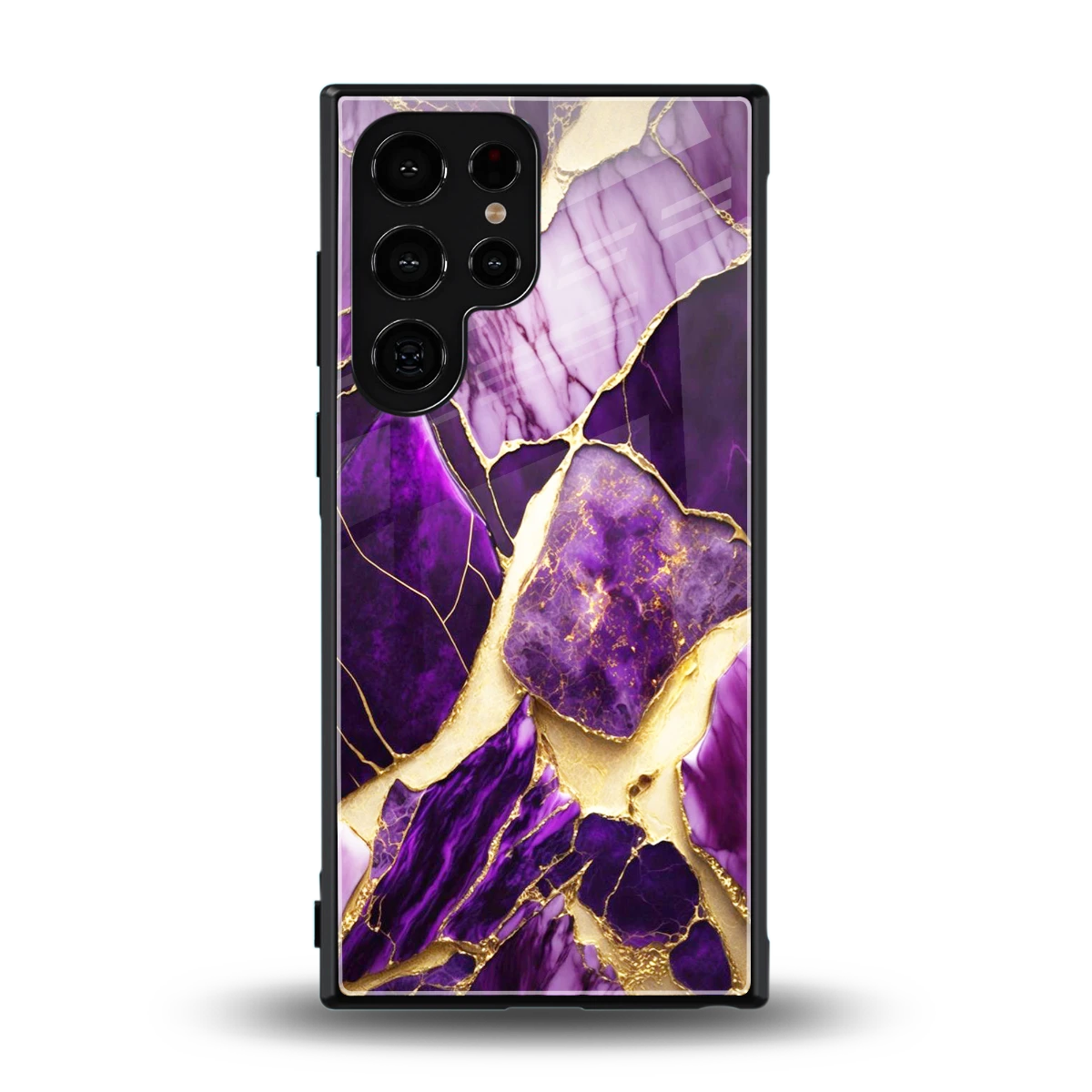 Regal Quartz back phone cover | glass case for samsung galaxy s24 ultra