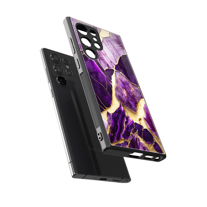 Regal Quartz sleek samsung galaxy s23 ultra cover with tempered glass back and TPU edges