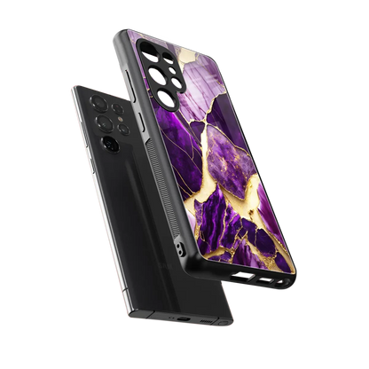 Regal Quartz sleek samsung galaxy s25 ultra cover with tempered glass back and TPU edges