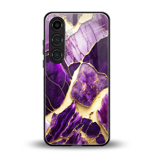 Regal Quartz back phone cover | glass case for samsung galaxy s24 plus