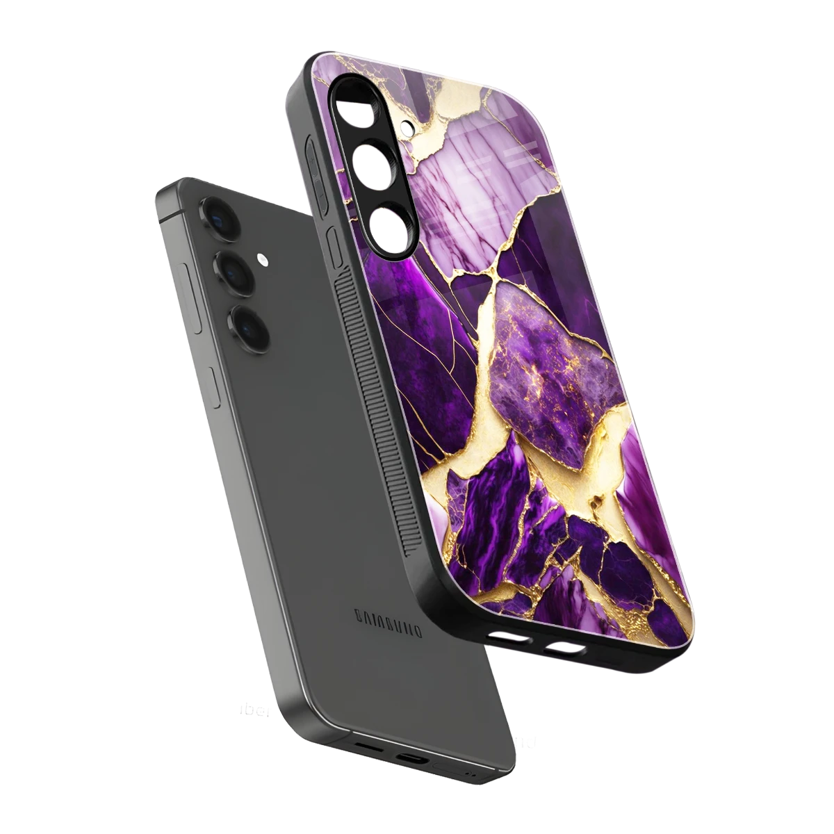 Regal Quartz sleek samsung galaxy s24 plus cover with tempered glass back and TPU edges