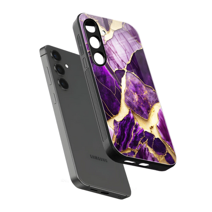 Regal Quartz sleek samsung galaxy s24 plus cover with tempered glass back and TPU edges