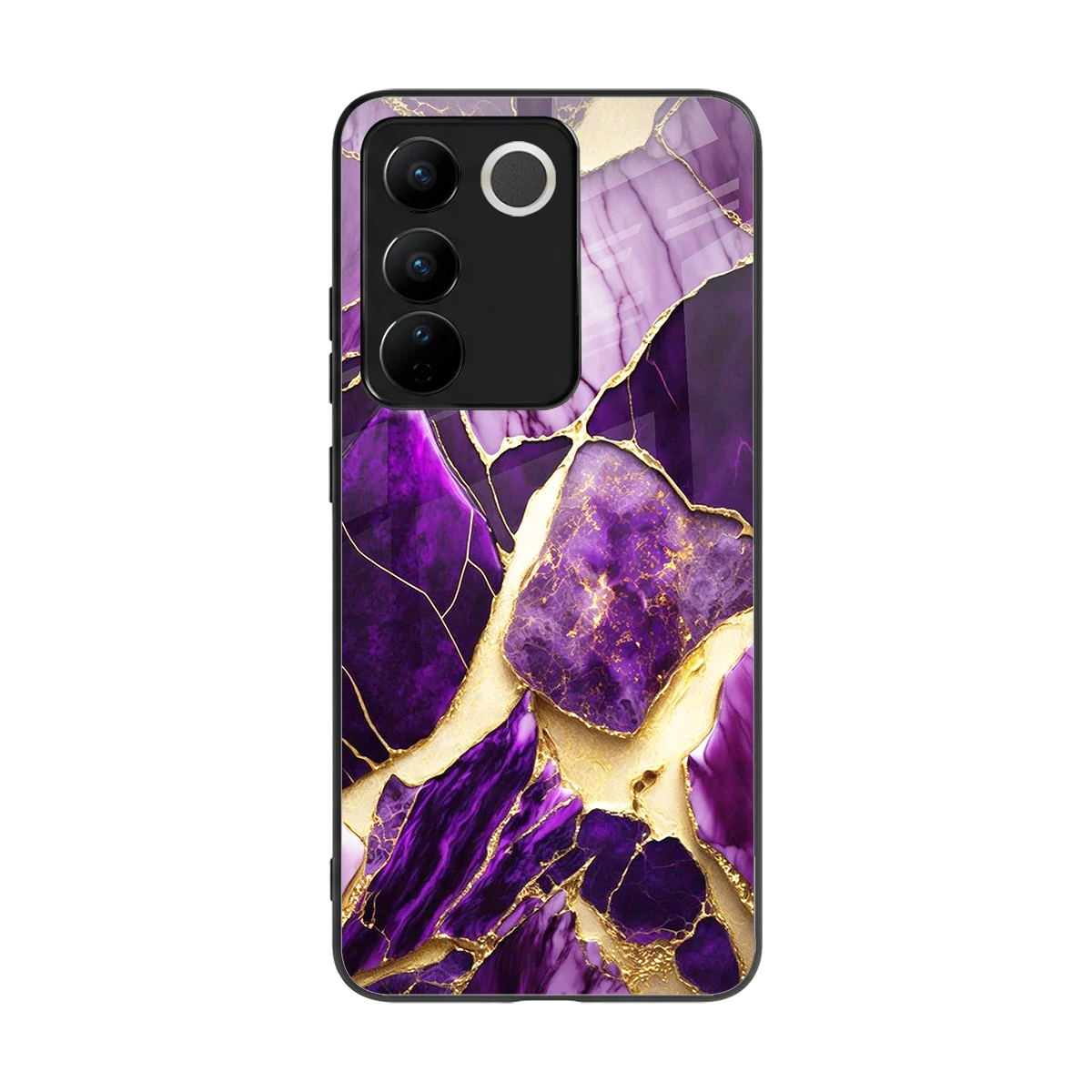 Regal Quartz back phone cover | glass case for vivo v27 5g
