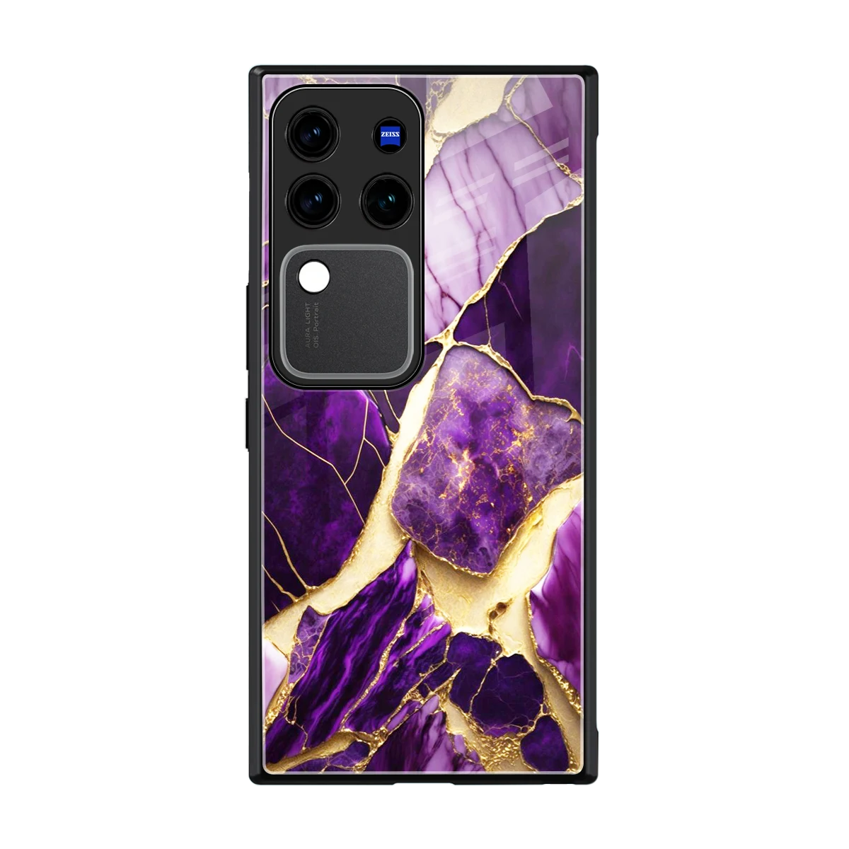 Regal Quartz back phone cover | glass case forvivo v30 pro