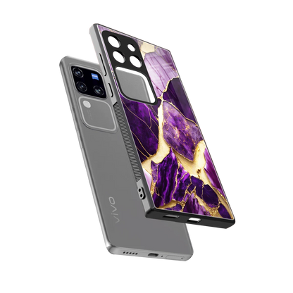 Regal Quartz sleekvivo v30 pro cover with tempered glass back and TPU edges