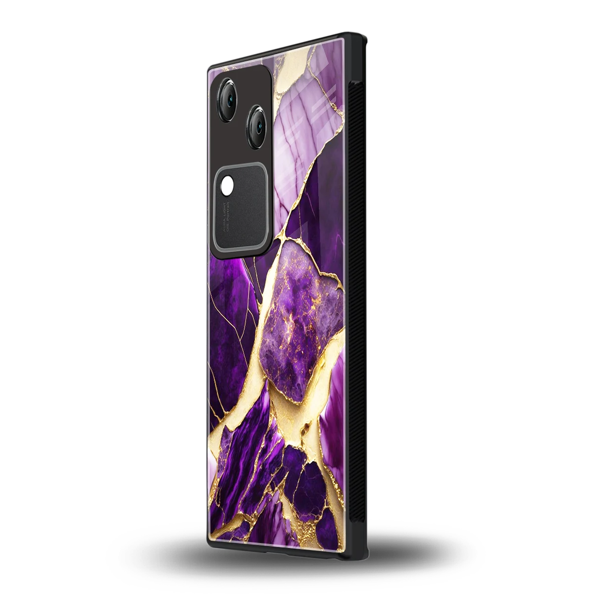 Regal Quartz vivo v30 mobile cover | shockproof glass phone case