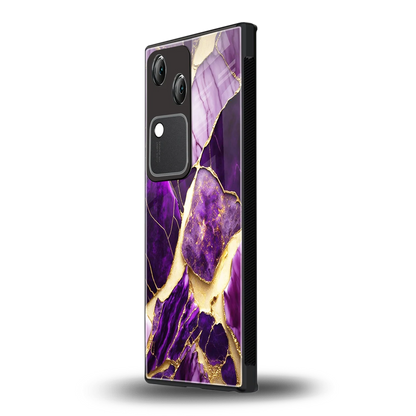 Regal Quartz vivo v30 mobile cover | shockproof glass phone case