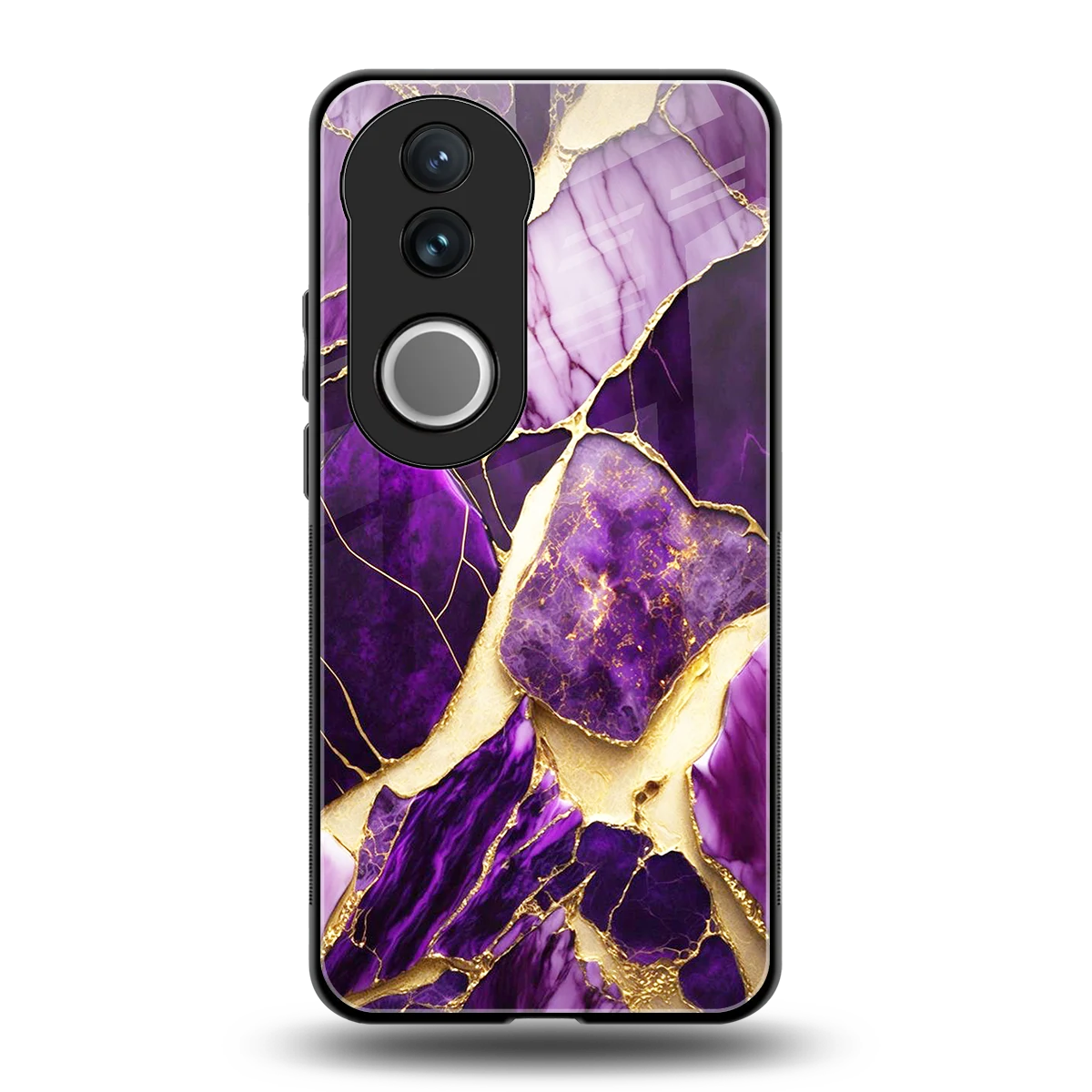 Regal Quartz back phone cover | glass case for vivo v50