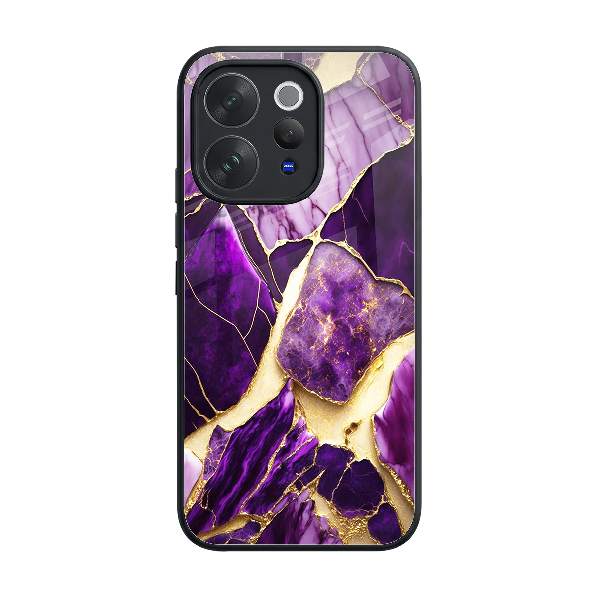 Regal Quartz back phone cover | glass case for vivo v70