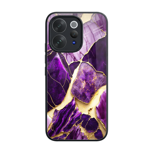Regal Quartz back phone cover | glass case for vivo v70 elite