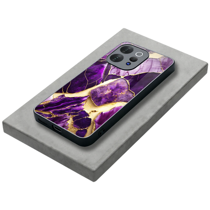 Regal Quartz stylish phone case for vivo v70 | glossy glass and slim fit