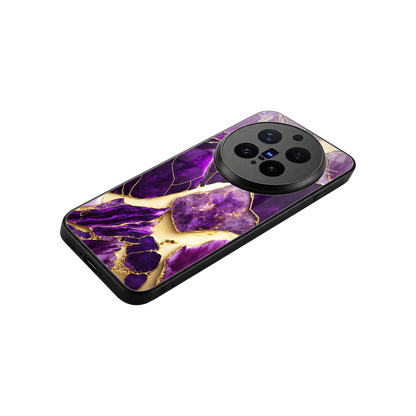Regal Quartz stylish phone case for vivo x300 pro | glossy glass and slim fit