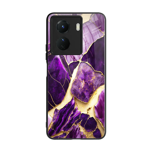 Regal Quartz back phone cover | glass case for vivo y16