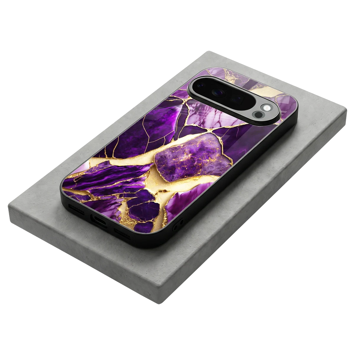 Regal Quartz stylish phone case for google pixel 10 pro | glossy glass and slim fit