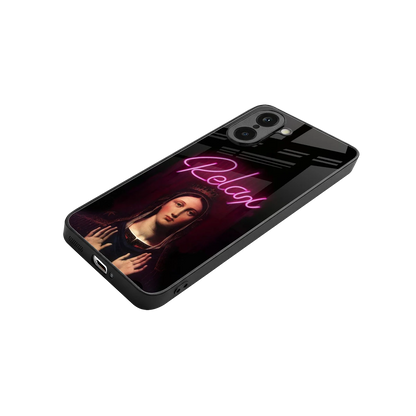 Relax stylish phone case for oneplus nord ce5 5g | glossy glass and slim fit