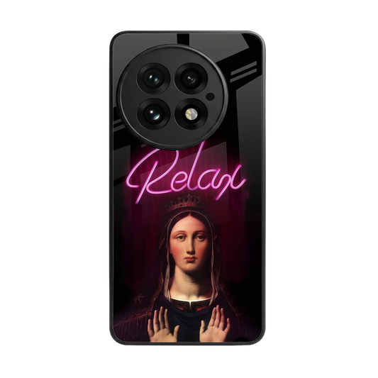 Relax back phone cover | glass case for oneplus 13