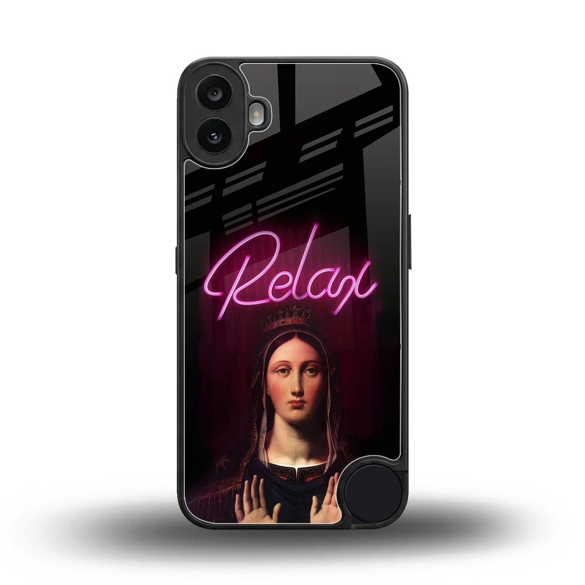 Relax back phone cover | glass case for cmf nothing phone 1