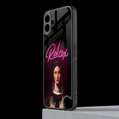 Relax cmf nothing phone 1 mobile cover | shockproof glass phone case
