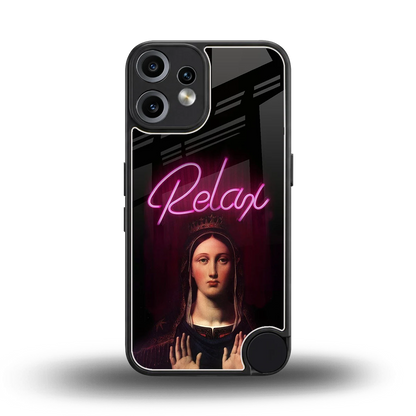 Relax back phone cover | glass case for cmf nothing phone 2 pro