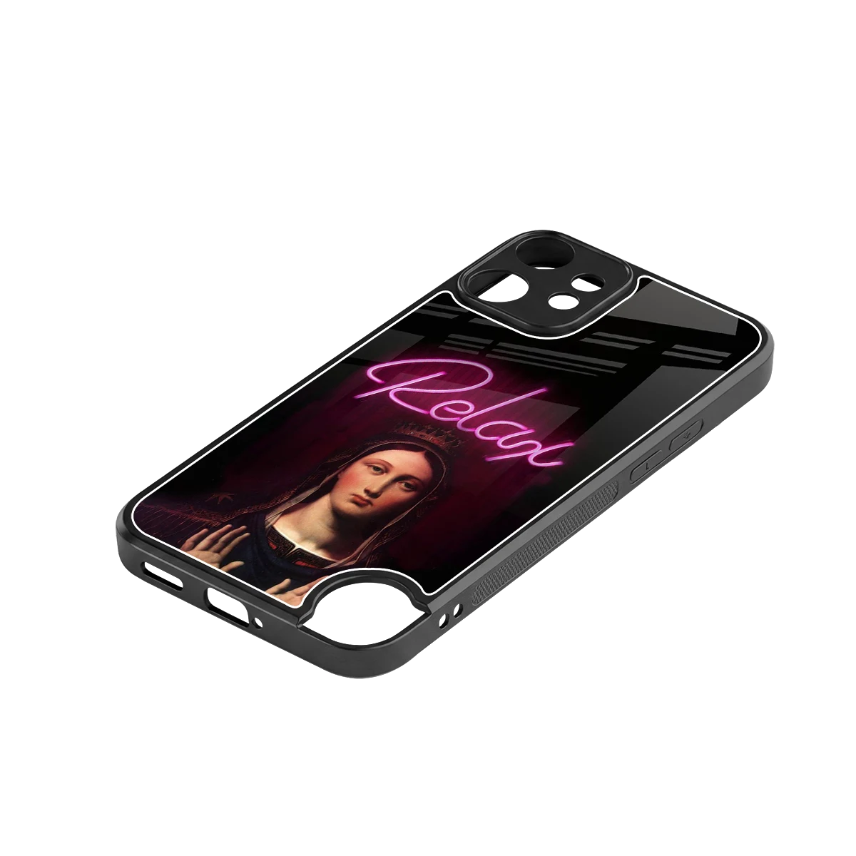 Relax stylish phone case for cmf nothing phone 2 pro | glossy glass and slim fit