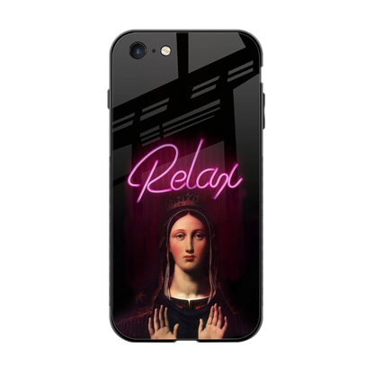 Relax back phone cover | glass case for iphone 6s plus