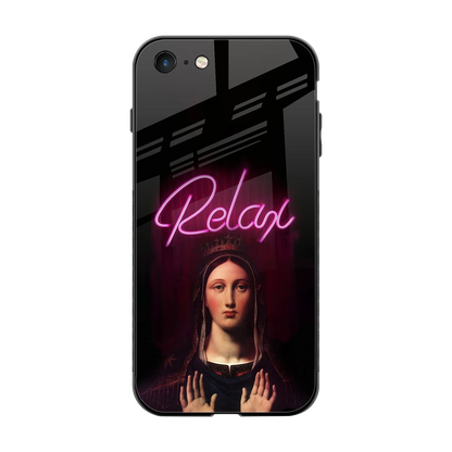 Relax back phone cover | glass case for iphone 7