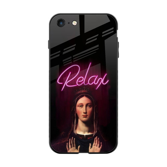 Relax back phone cover | glass case for iphone 7