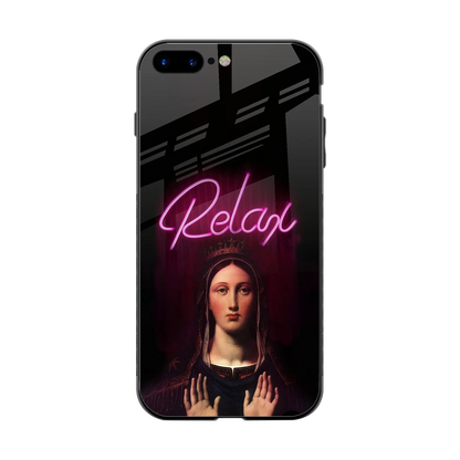 Relax back phone cover | glass case for iphone 7 plus