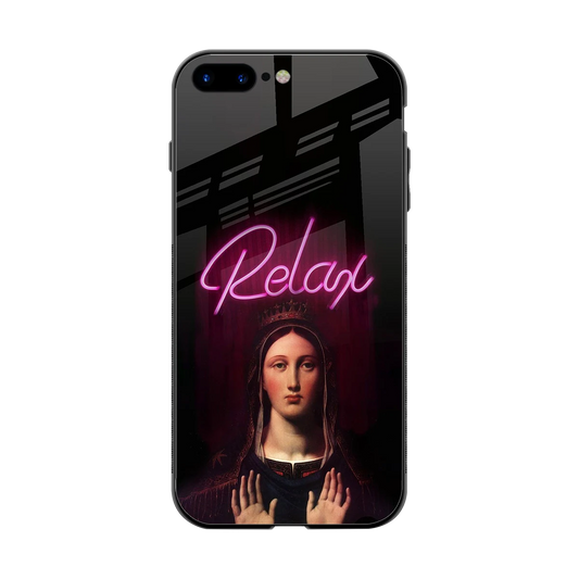 Relax back phone cover | glass case for iphone 7 plus