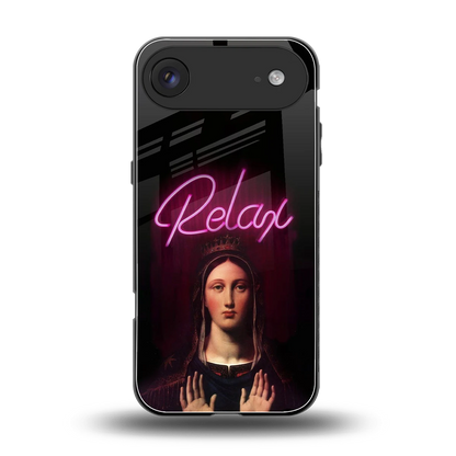 Relax back phone cover | glass case for iphone air
