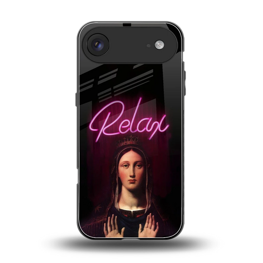 Relax back phone cover | glass case for iphone air
