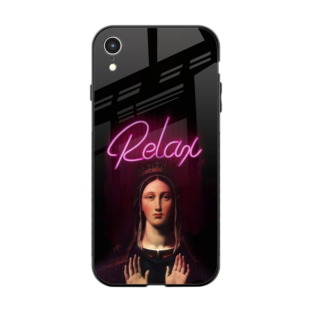 Relax back phone cover | glass case for iphone xr