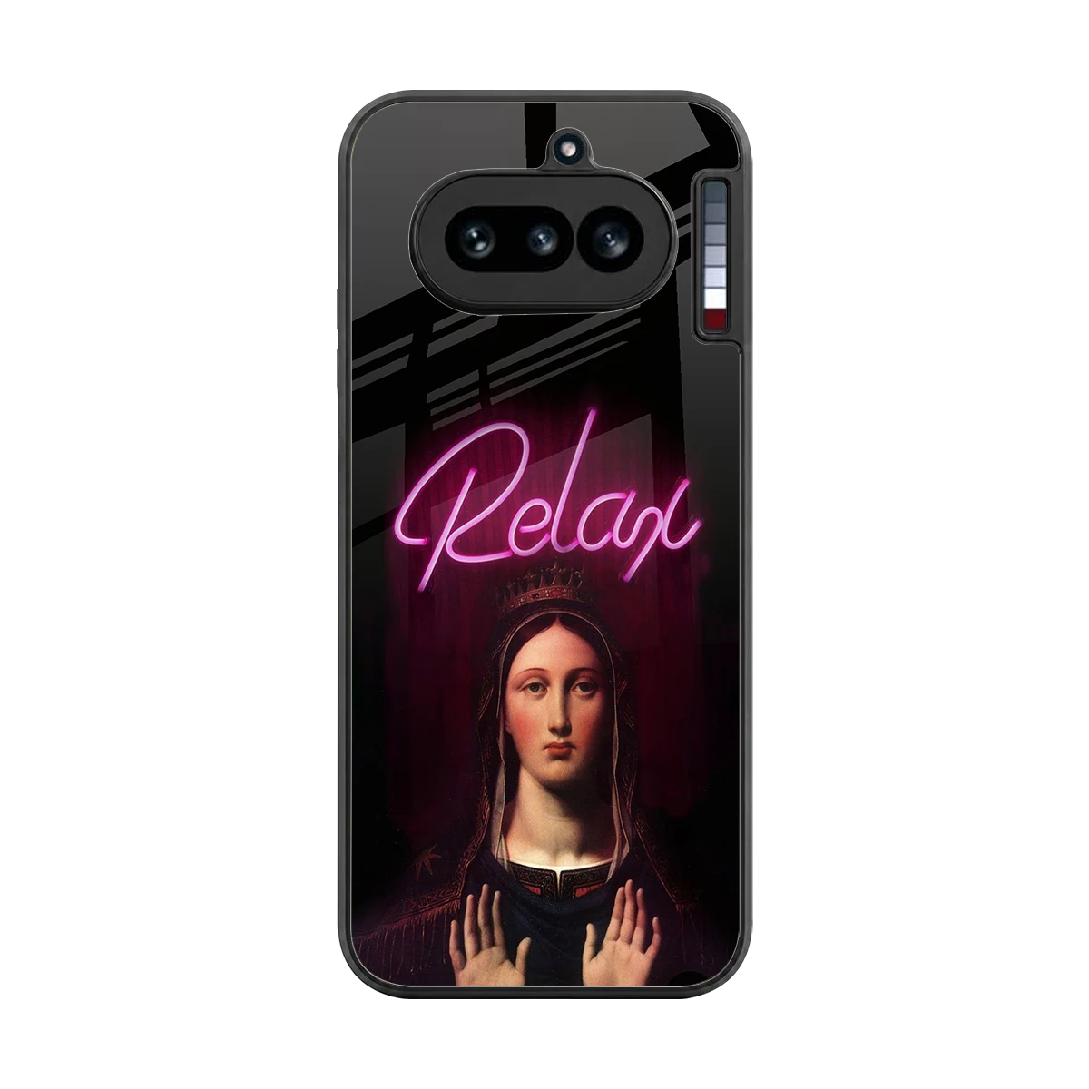 Relax back phone cover | glass case for nothing phone 4a