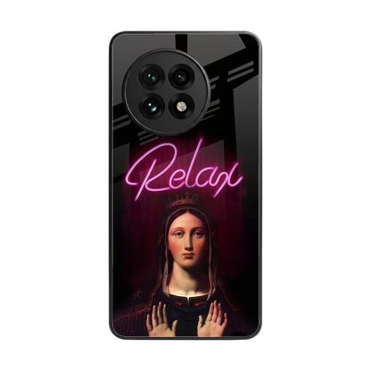 Relax back phone cover | glass case for oneplus 13r
